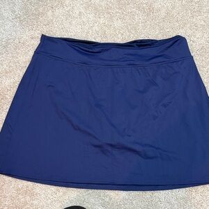 Classic Lands EndNavy Blue Women's Swim Skirt
